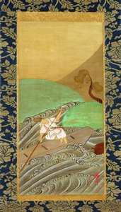 The Boatman by Ogata Korin
